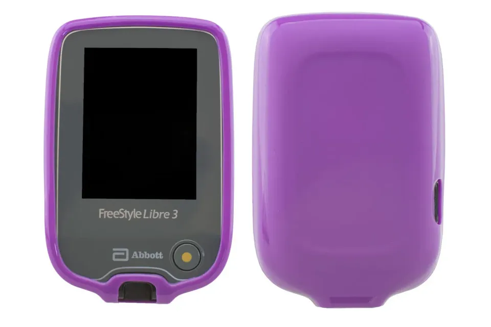 caseroxx TPU-Custodia Freestyle Libre 3 lilla antiurto