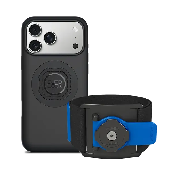 Quad Lock Kit Corsa Fascia Braccio iPhone Regolabile