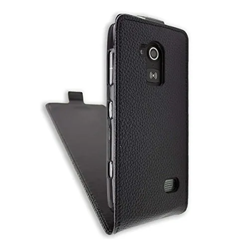 caseroxx Flip Cover Doro Liberto 824/825 Nera Magnetica