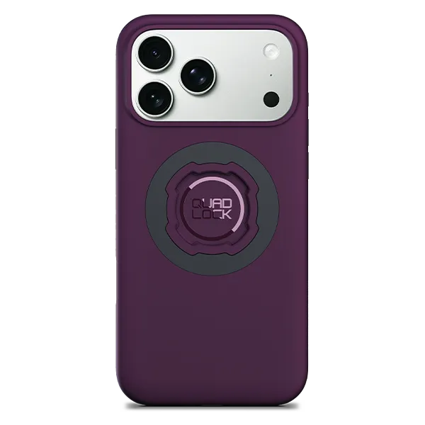 Quad Lock MAG iPhone 18 Pro custodia nera sottile