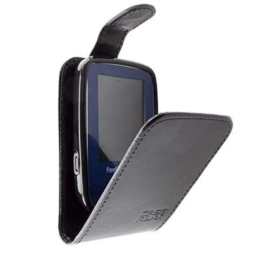 caseroxx Flip Cover Freestyle Libre 1/2/3 Nera Magnetica