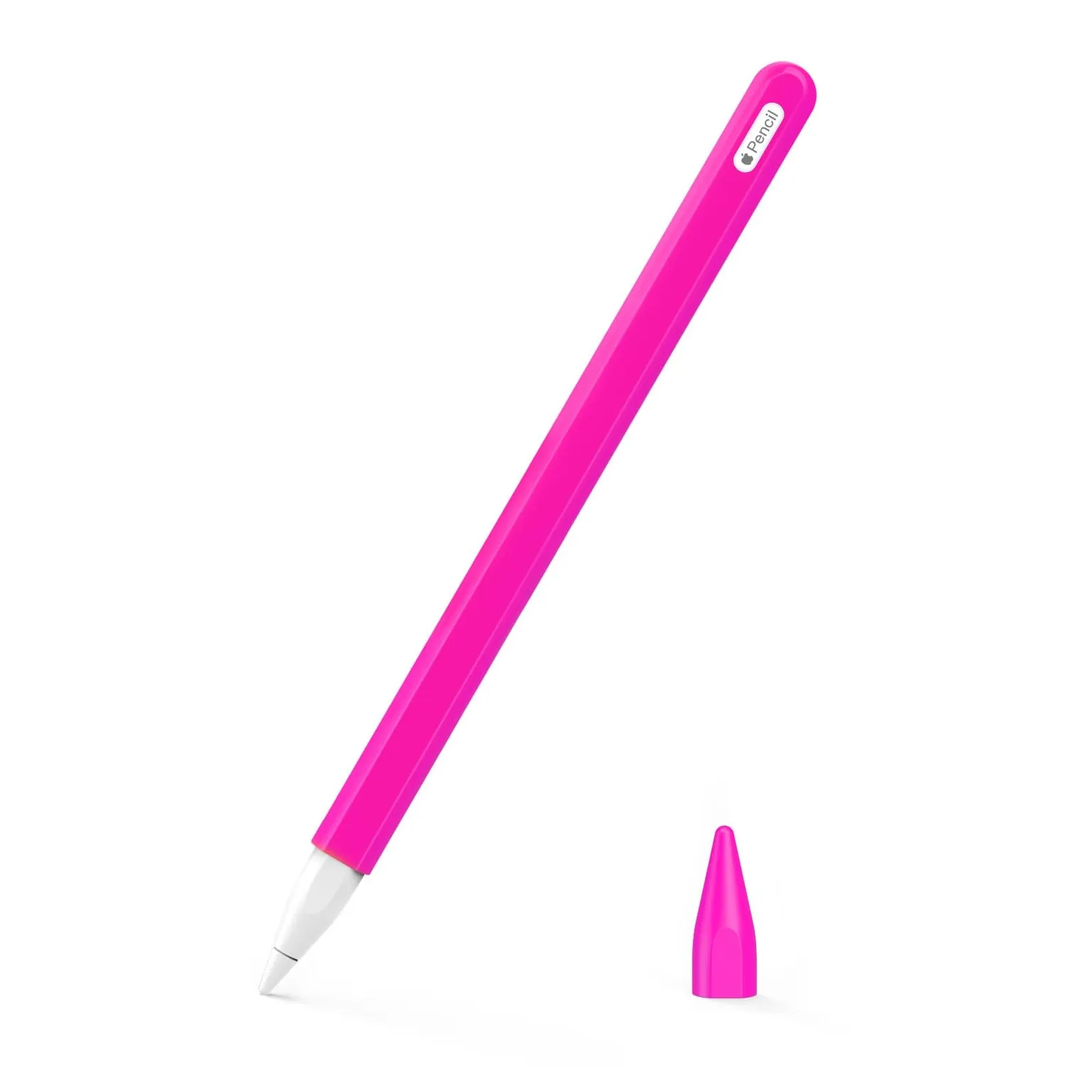 MoKo Cover Apple Pencil Pro/2 Custodia Silicone Nero Antigraffio