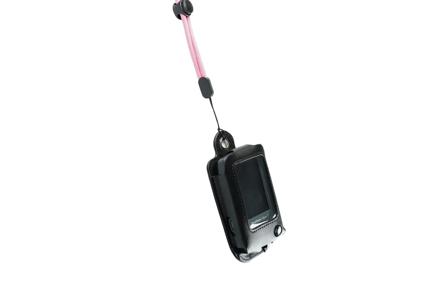 caseroxx Freestyle Libre Custodia Misuratore Glicemia Nero Cordino