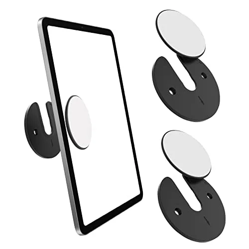 MoKo Supporto Parete Tablet Smartphone Nero 2 Pz 90°