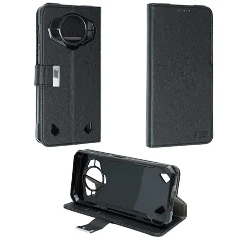 caseroxx Bookstyle cover Doogee S200 S200X Plus nera wallet