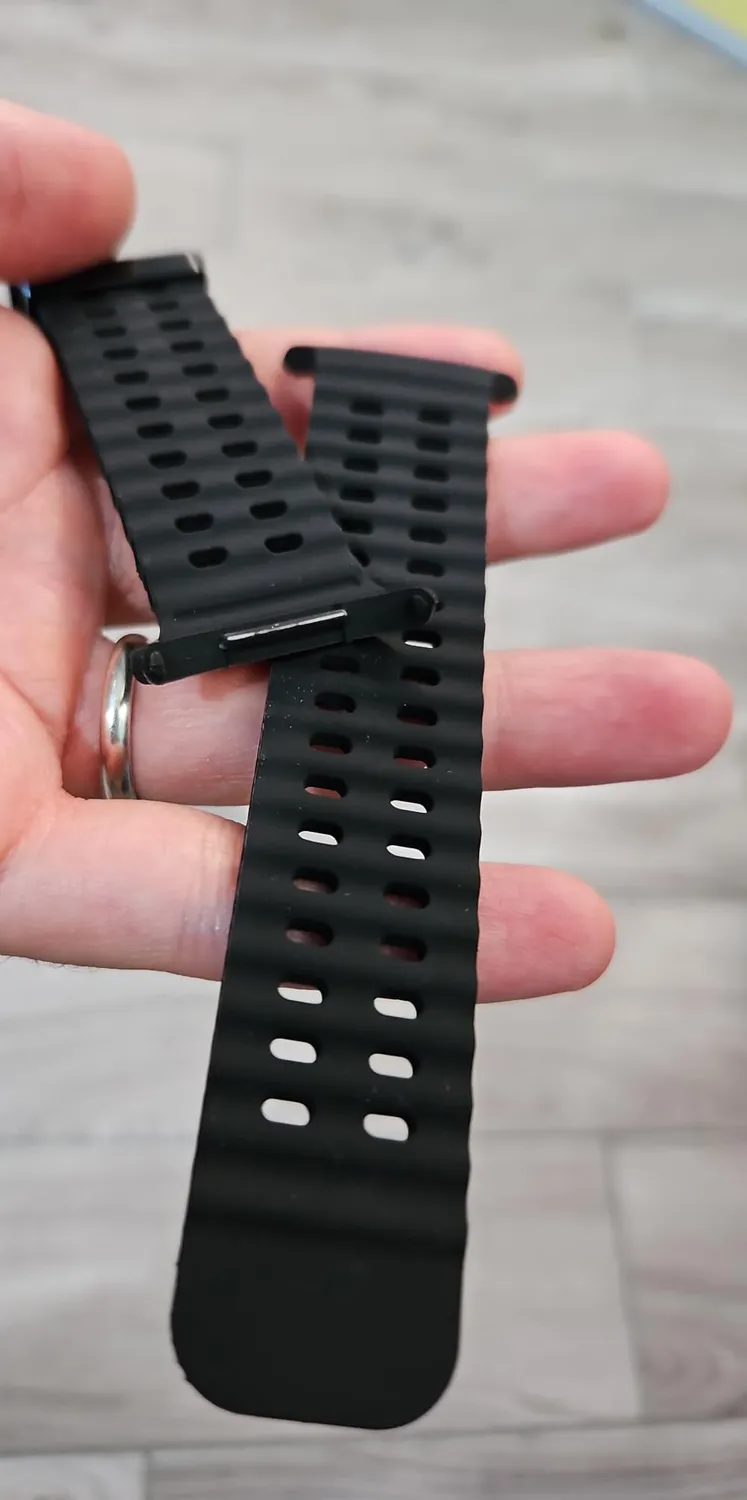 MoKo Sportivo Galaxy Watch Ultra 47mm cinturino nero silicone
