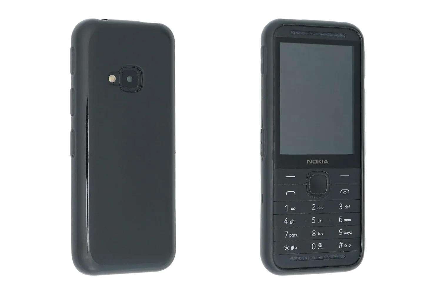caseroxx TPU Nokia 5310 (2024) custodia nero antiurto