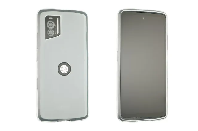 caseroxx Crosscall Stellar-X5 Cover TPU Bianco Trasparente