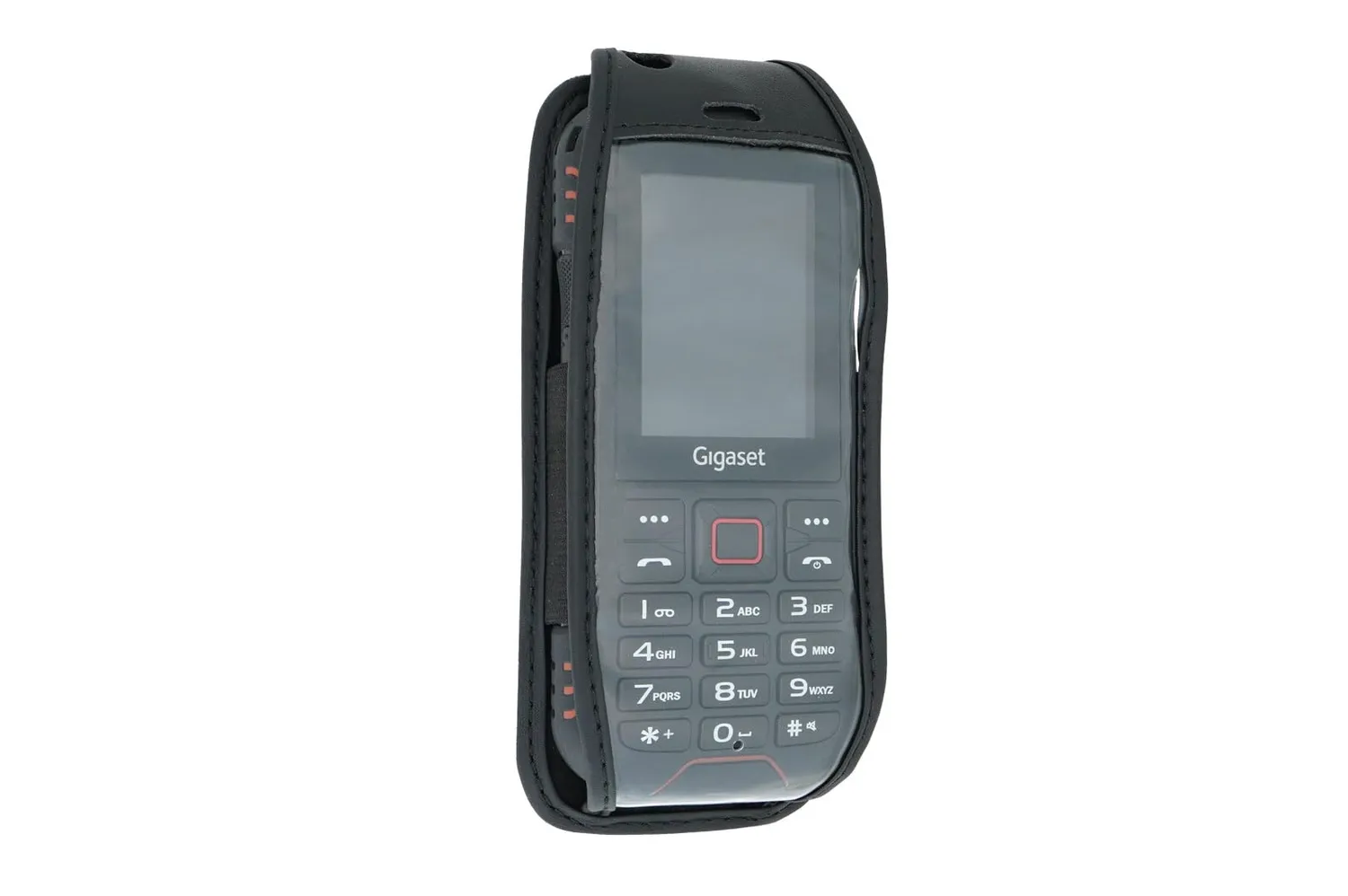 caseroxx custodia in pelle Gigaset GLX8 con clip cintura