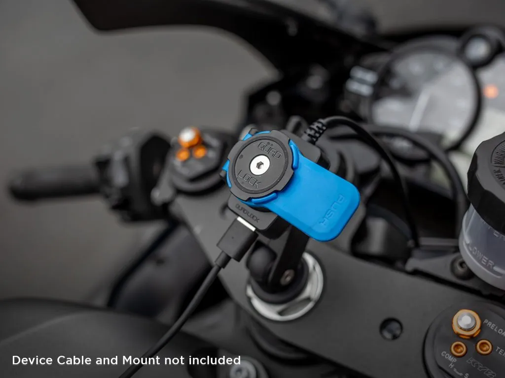 Quad Lock 360 caricabatterie USB moto IP66
