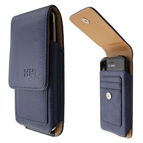 caseroxx Outdoor custodia Zebra TC21 TC26 azzurra clip QSR