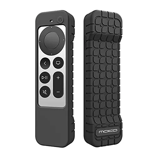 MoKo Custodia Silicone Telecomando Apple TV 4K 2021 Nera
