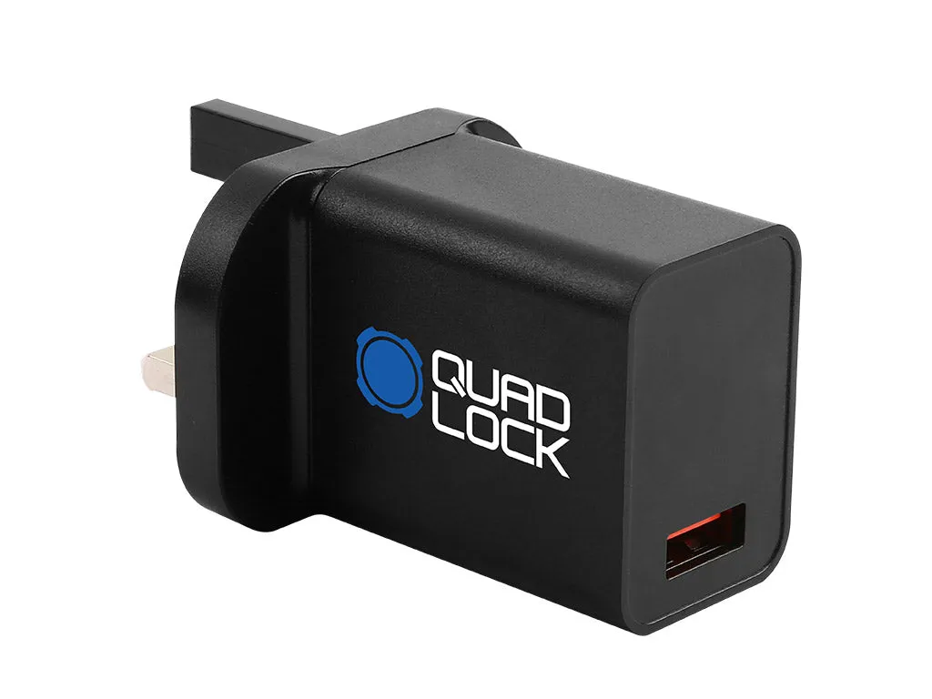 Quad Lock alimentatore USB 18W USB-A UE