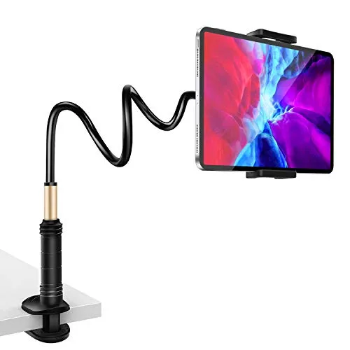 MoKo supporto tablet cellulari regolabile nero a morsetto