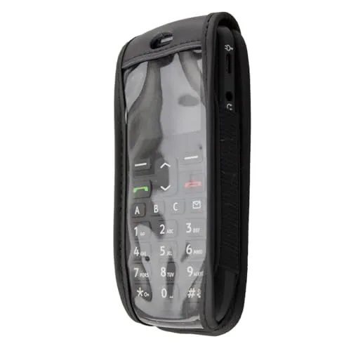 caseroxx Doro PhoneEasy 506 borsello pelle nero vera pelle
