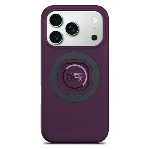 Quad Lock MAG iPhone 18 Pro custodia nera sottile