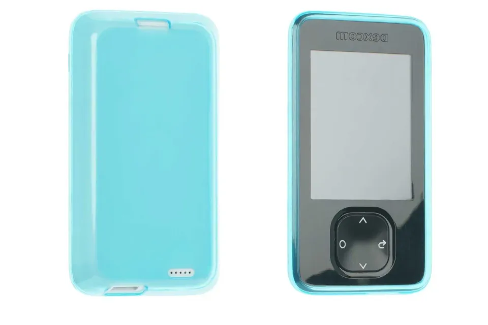 caseroxx TPU custodia Dexcom G7/ONE+ azzurra sensore