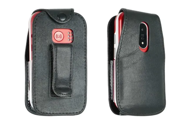 caseroxx Doro 6820/6821 borsa pelle cintura nera finestra
