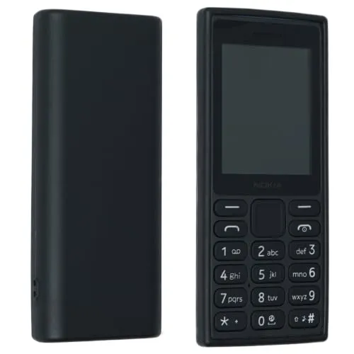 caseroxx TPU cover Nokia 108 4G Nokia 105 4G nera bumper