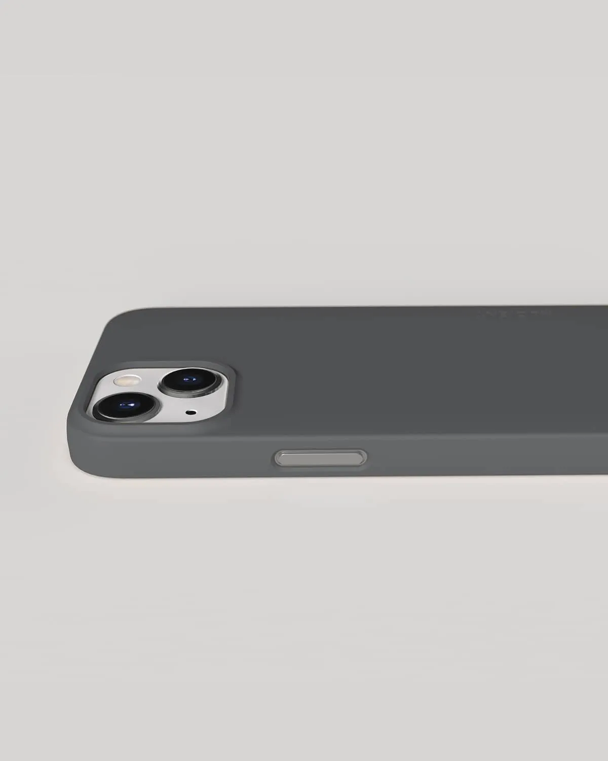 Nudient Thin Case cover iPhone 13 grigia con MagSafe