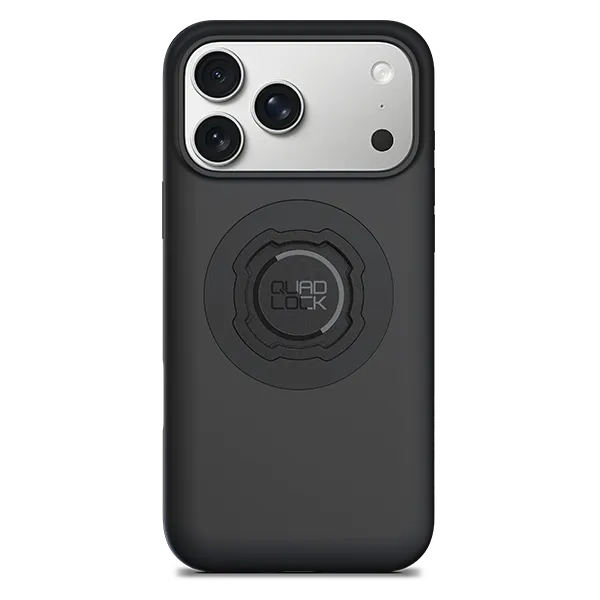 Quad Lock MAG iPhone 18 Pro custodia nera sottile