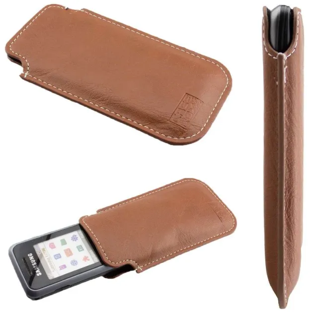 caseroxx Business-Line Samsung E2100 tasca cintura marrone pelle