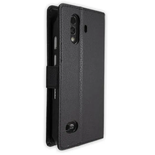 caseroxx Bookstyle Cat S61 custodia a libro nera antiurto