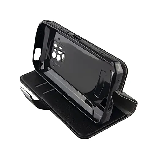 caseroxx Bookstyle Doogee S86 Pro custodia nero antiurto