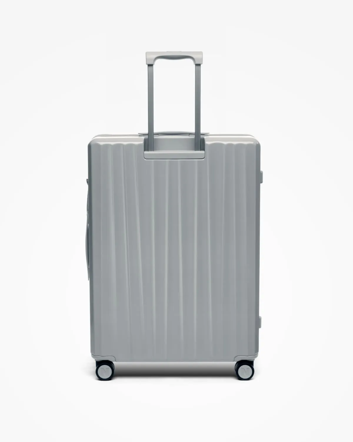 Nudient Bold Check-in L valigia Urban Grey rigida leggera