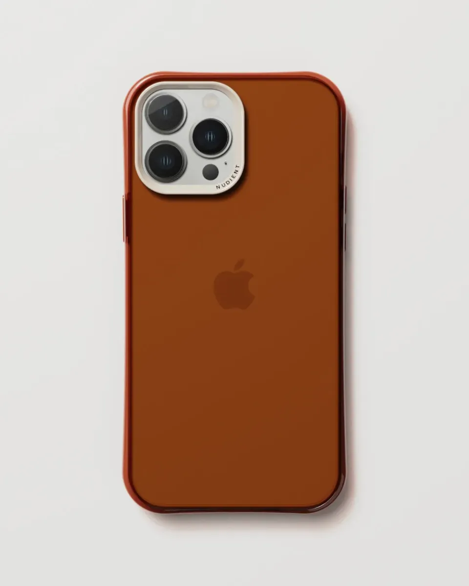 Nudient Form Case cover trasparente colorata
