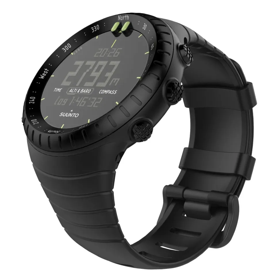 MoKo Cinturino Suunto Core Nero Orologio Sport ricambio