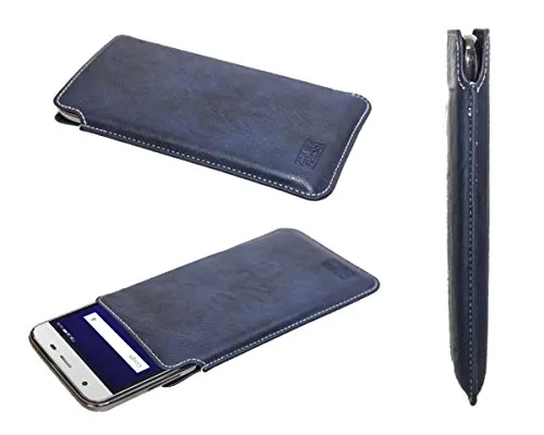 caseroxx Business-Line Huawei P30 Pro custodia tasca azzurra clip