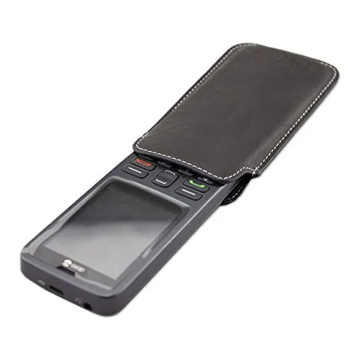 caseroxx Business-Line Doro 5516 custodia tasca nera clip
