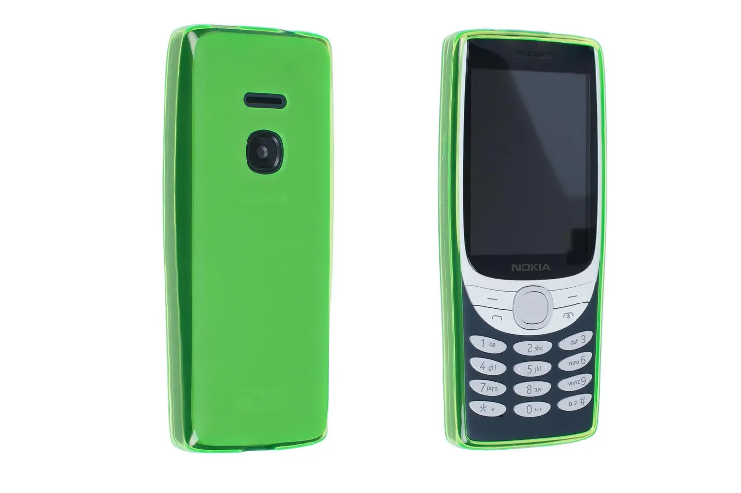 caseroxx Cover TPU Nokia 8210 4G verde antishock
