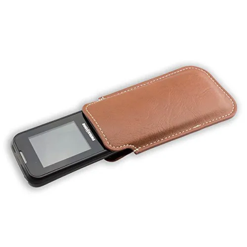 caseroxx Business-Line custodia Swisstone SC230 marrone finta pelle