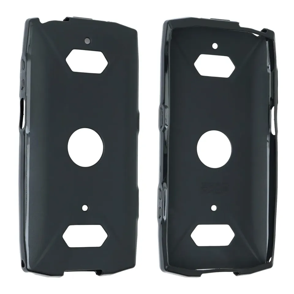 caseroxx Crosscall Core-X5 cover TPU nera antiurto