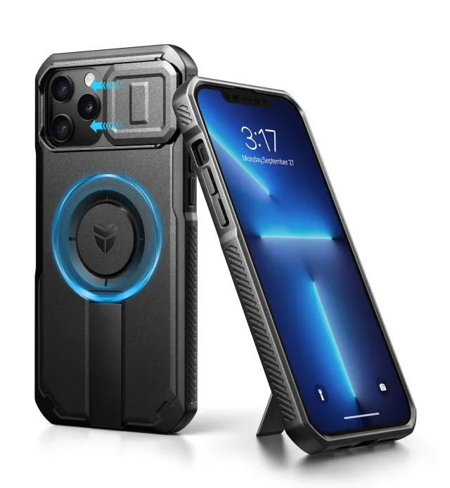 Dexnor cover iPhone 13 Pro Max nera MagSafe antiurto