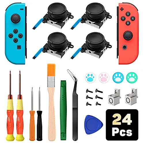 MoKo Switch kit riparazione joystick 24 pezzi drift