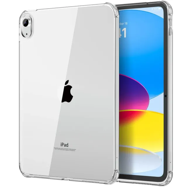 MoKo Cover iPad A16 11 2025 Trasparente TPU Antiurto
