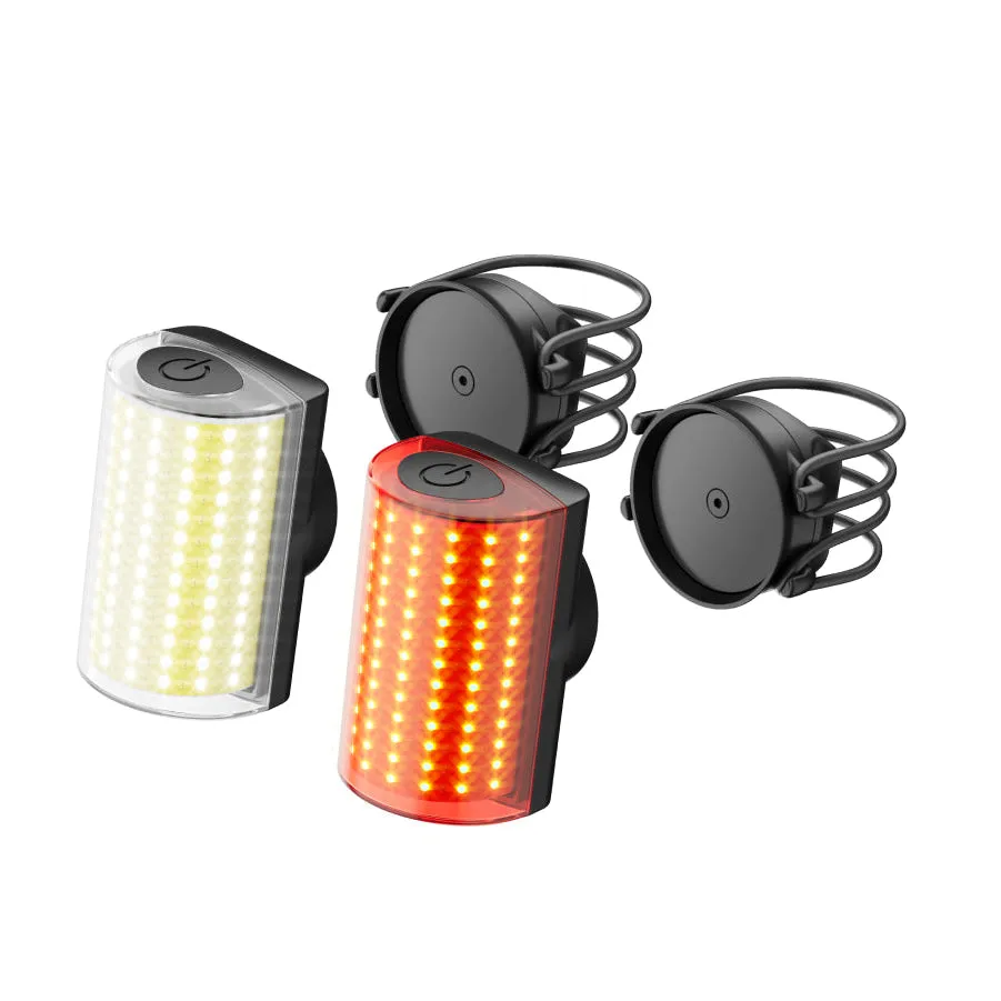 Shapeheart Light Luci Bici Magnetiche Anteriore Posteriore 270lm