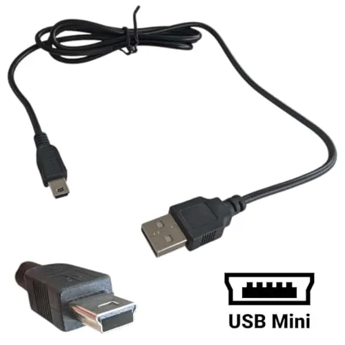 caseroxx TI-84 Plus C TI-Nspire cavo mini USB 100 cm