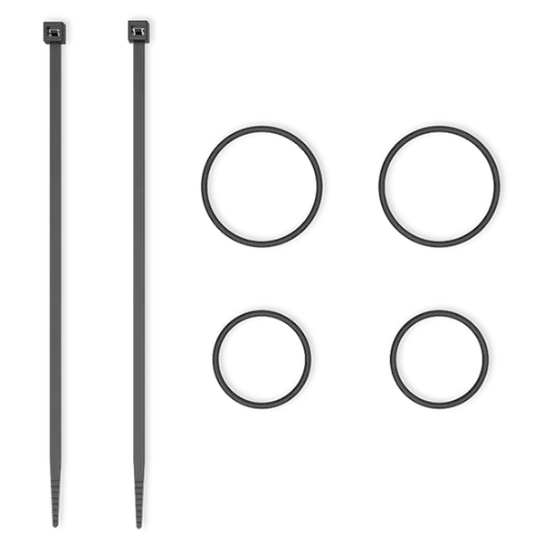 Quad Lock supporto bici guarnizioni e fascette ricambio