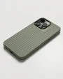 Nudient Bold Case cover iPhone 15 Pro Max 2 pezzi beige verde antishock