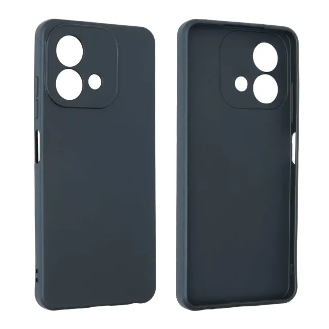 caseroxx ZTE Blade A35e cover TPU nera antiscivolo