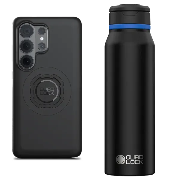 Quad Lock MAG kit borraccia termica Galaxy acciaio 700 ml