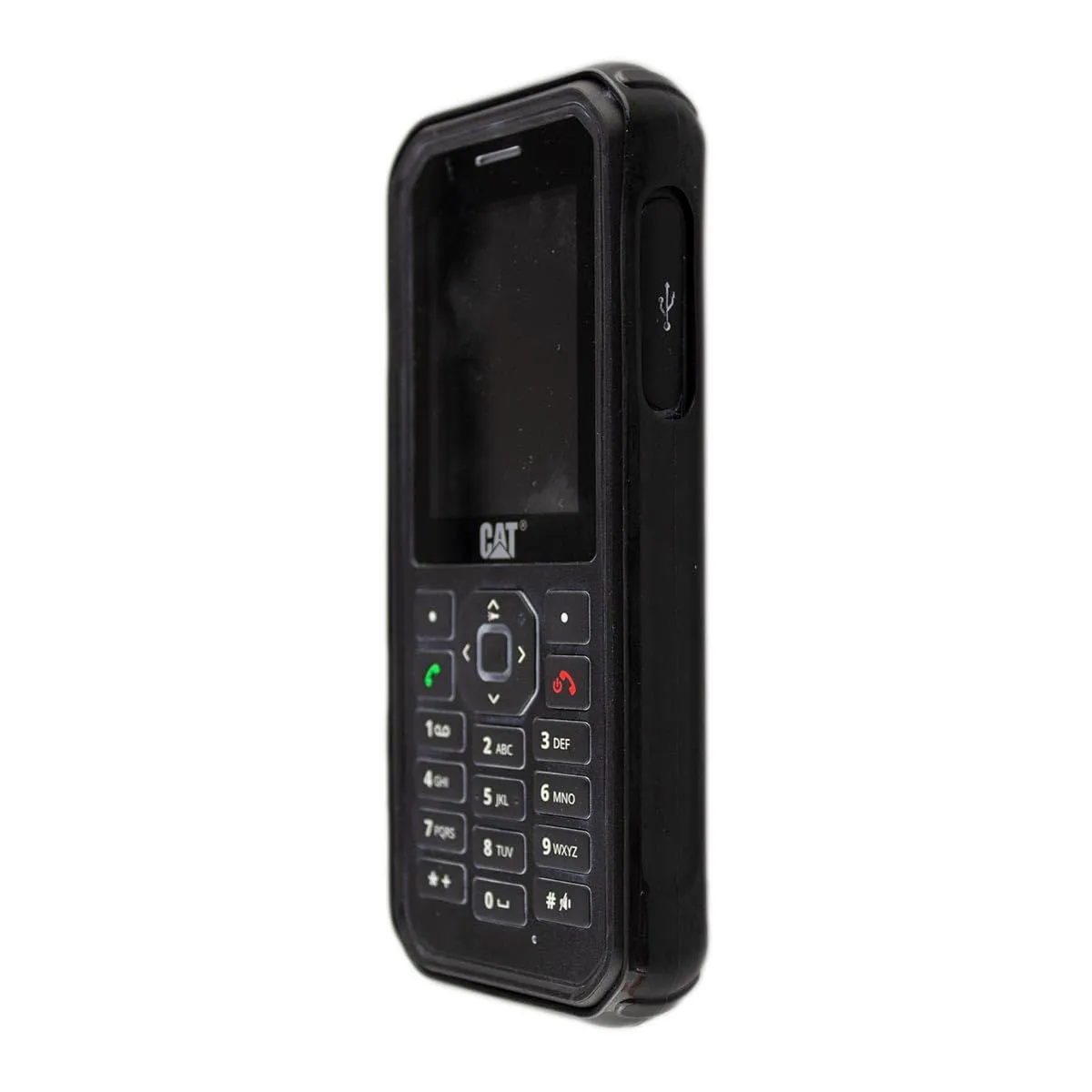 caseroxx Cat B40 cover TPU nera antiurto