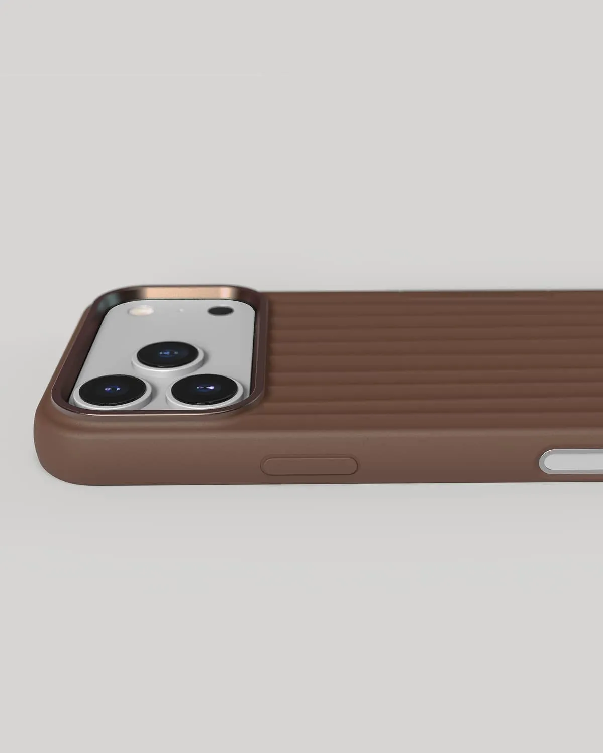 Nudient Bold Case cover iPhone 17 Pro Max marrone MagSafe