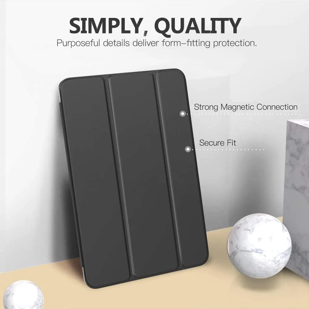 MoKo iPad 10.2 7/8/9 Gen cover grigio siderale magnetica