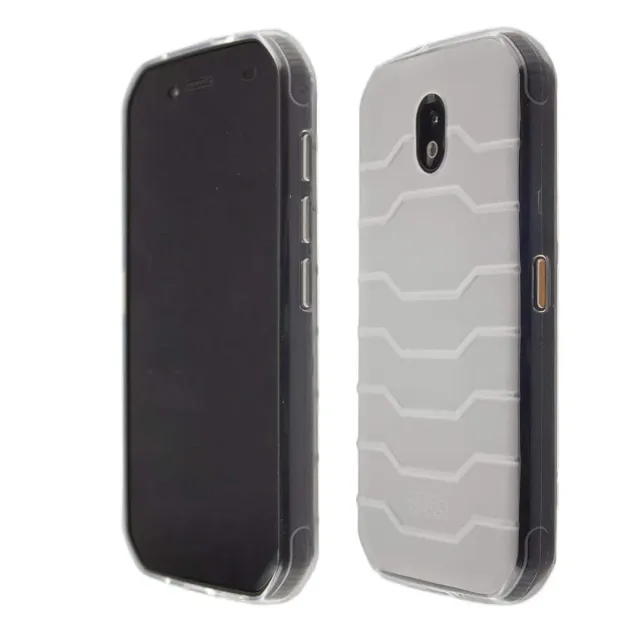 caseroxx Cat S42 cover TPU trasparente antishock