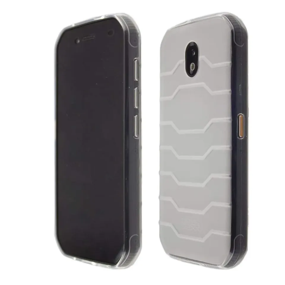 caseroxx Cat S42 cover TPU trasparente antishock